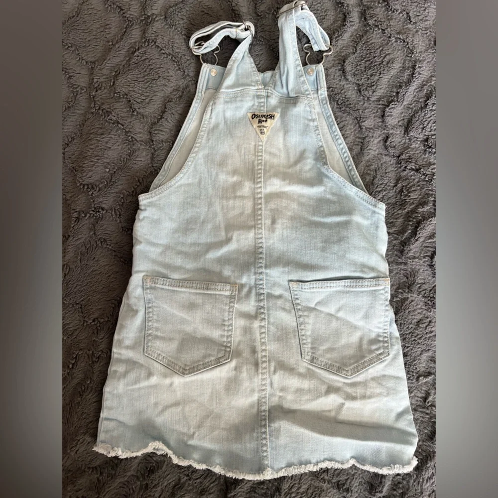 OshKosh B’gosh | Light Wash | Denim Overall Skirt | 5T